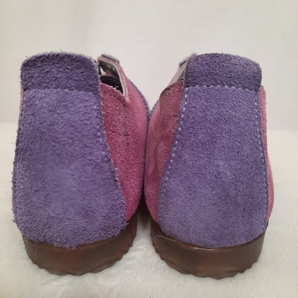 Vintage 80s North Star Womens Sneakers US 6.5 Pink purple Suede Lace Up - Picture 11 of 13